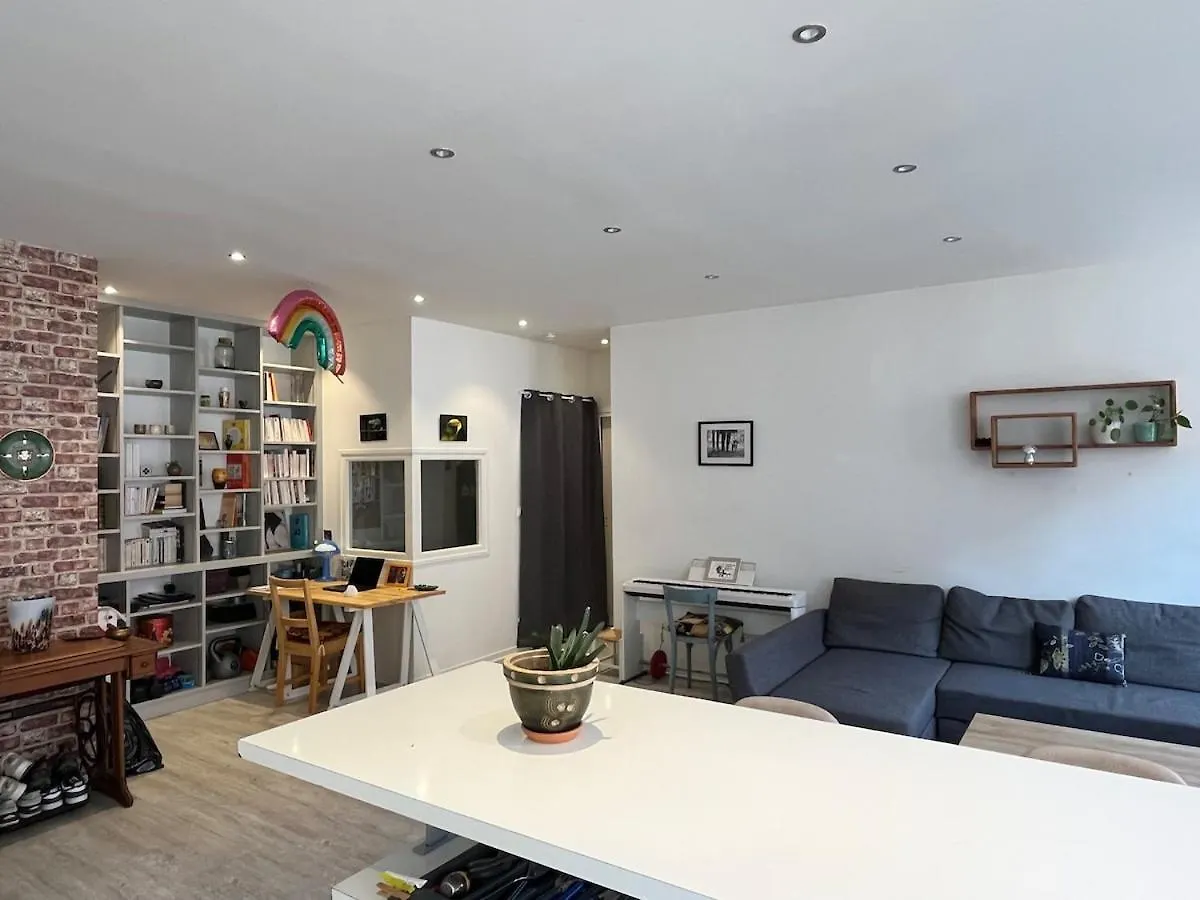 Cozy Bright Apartment Croix Roussien Lyon Franciaország